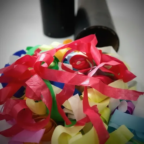 10 Tubos de Papelão para Papel Serpentina - DJ, Shows, Festas