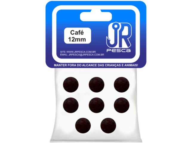 Flutuador de Eva Boleado Jr Pesca Modelo Bolinha 12mm - Café 1324