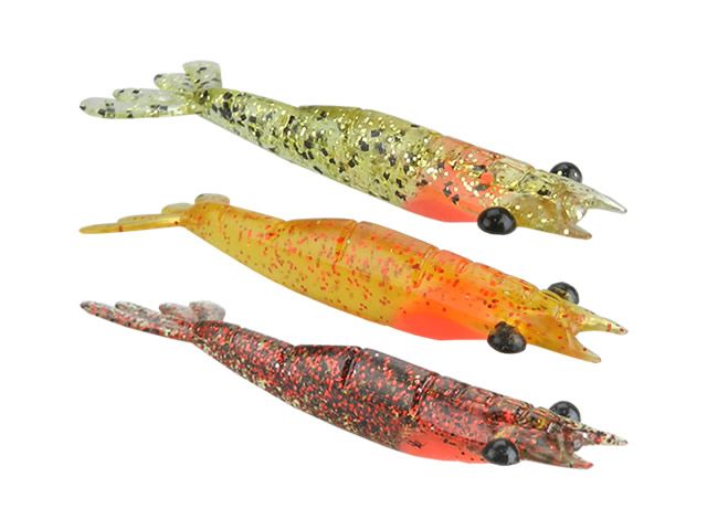 Camarão Ovado 7,5cm Durasoft Monster 3X - Granel