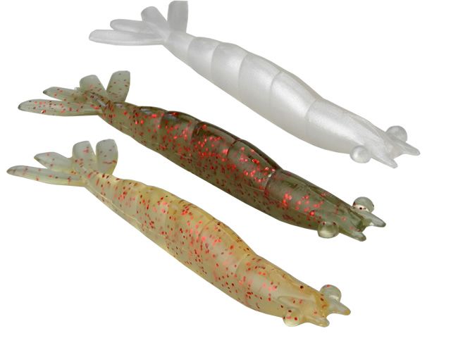 Camarão Soft Monster 3X X-Solid 8cm - 5UN